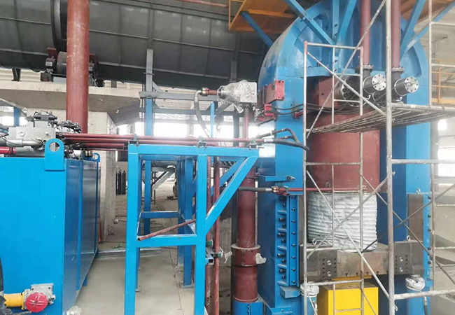 液壓技術(shù)電梯配重塊一次熱壓成型設(shè)備特點(diǎn)